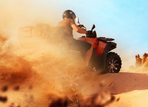 Quad Bike 3 Stunden in Hurghada mit Kamelritt